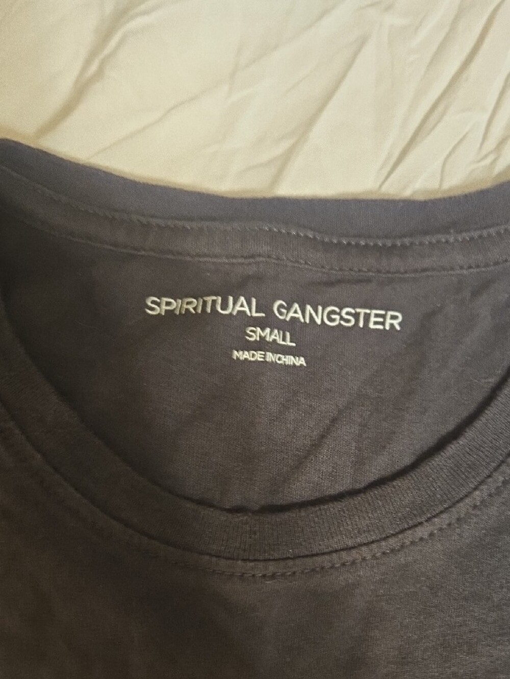 Spiritual Gangster Black 'GRATEFUL' Graphic Muscle Tank - Picture 4 of 5